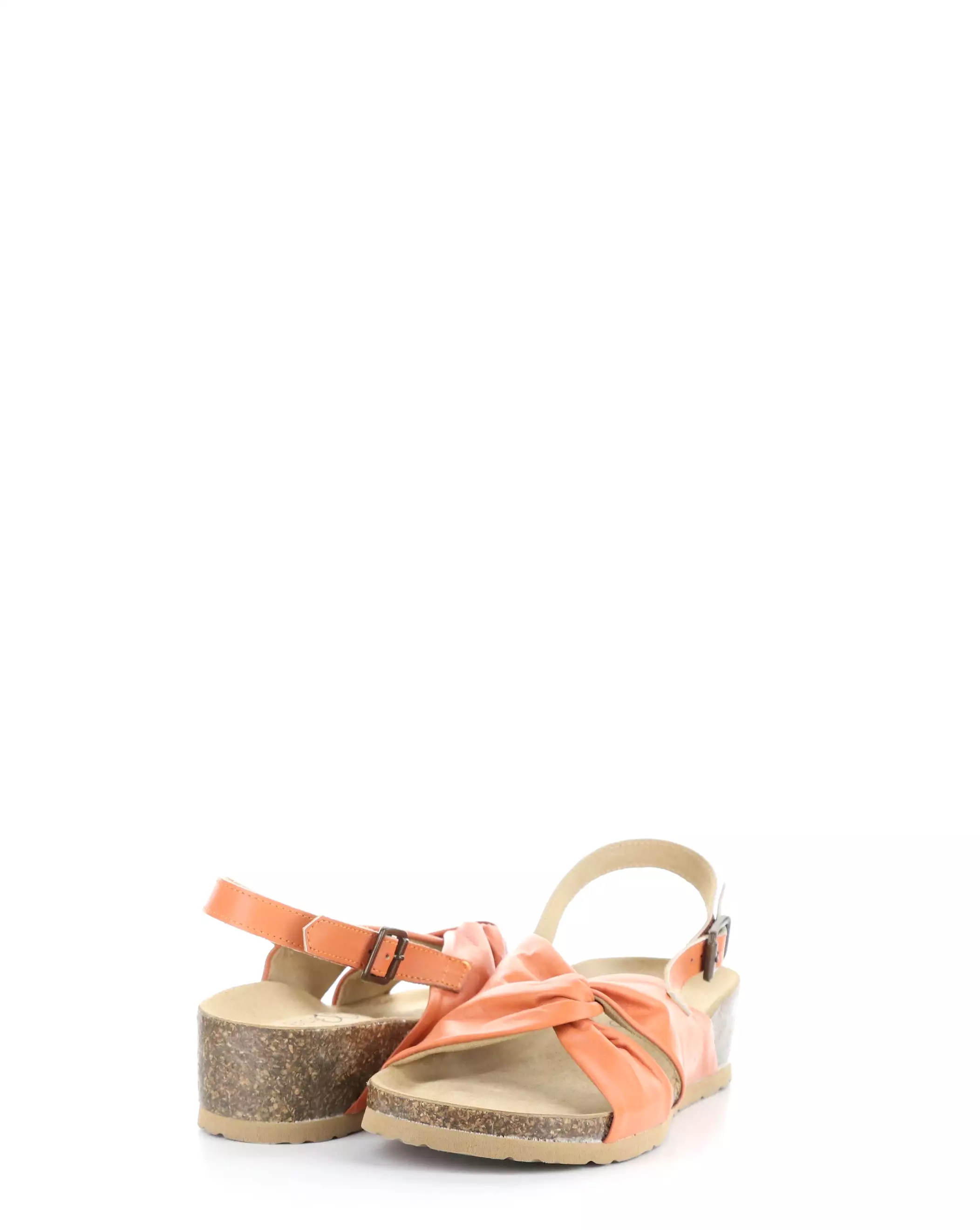 Round Toe Sandals - LEOLA ORANGE - Shop Now