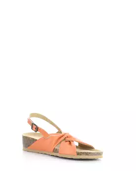 Round Toe Sandals - LEOLA ORANGE - Shop Now