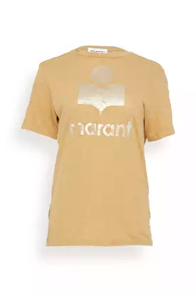 Sahara/Light Gold Zewel T-Shirt.