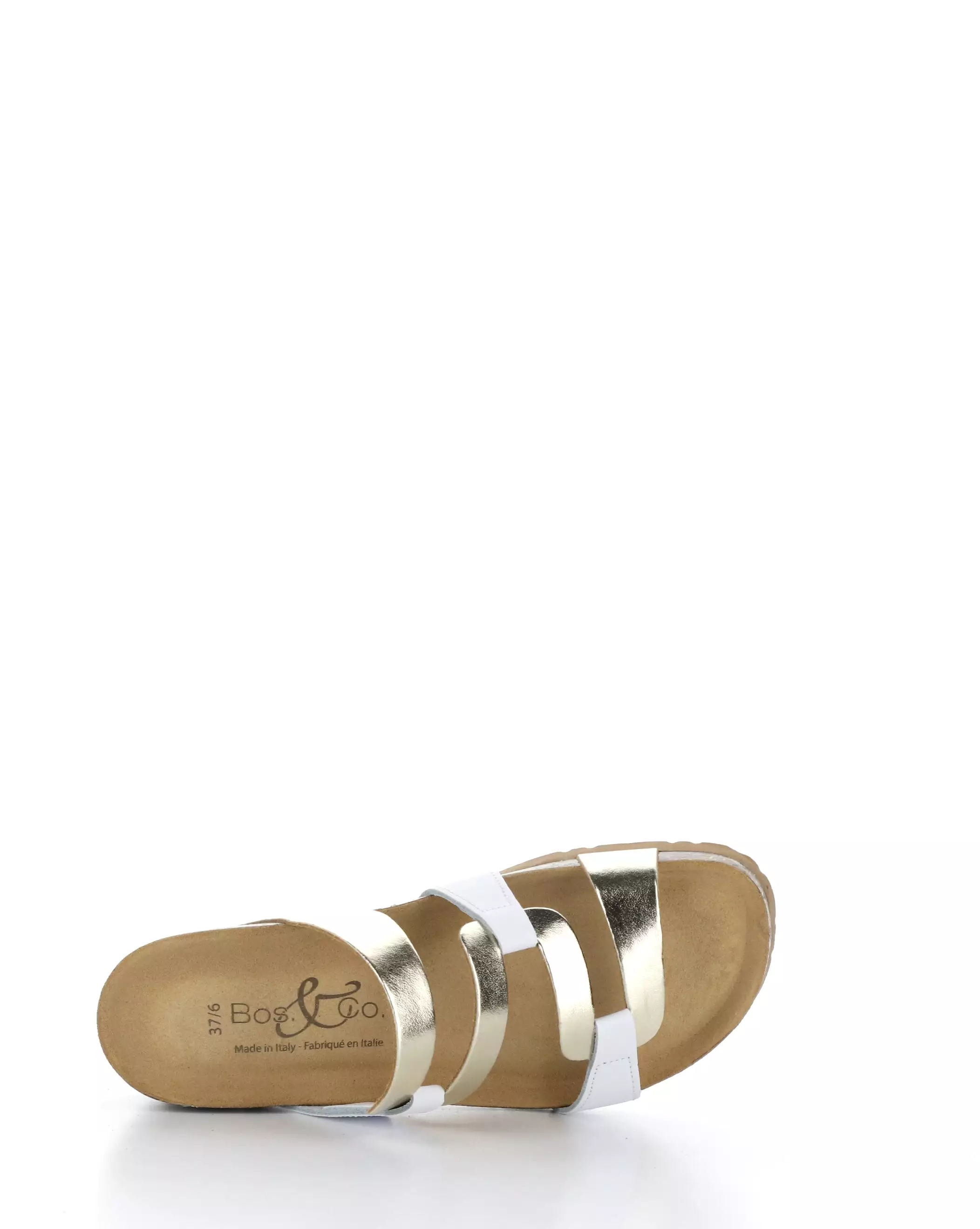 Slip-on Sandals - LUZZI White/Platinum