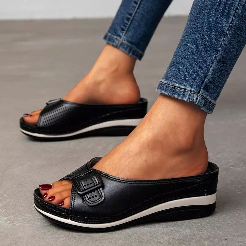 Slip On Wedge Shoes