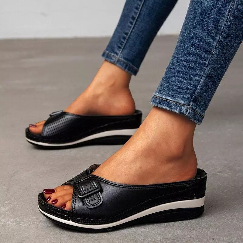 Slip On Wedge Shoes