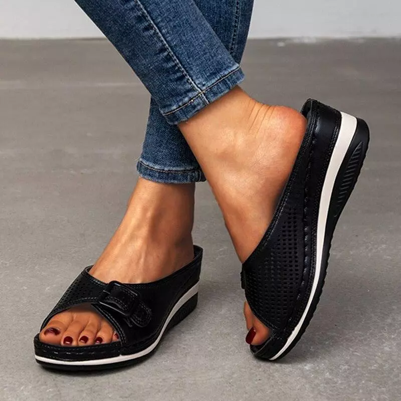 Slip On Wedge Shoes