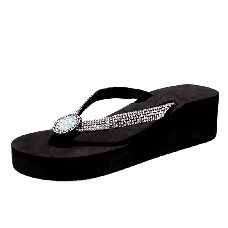 Slip-on Wedge Slippers