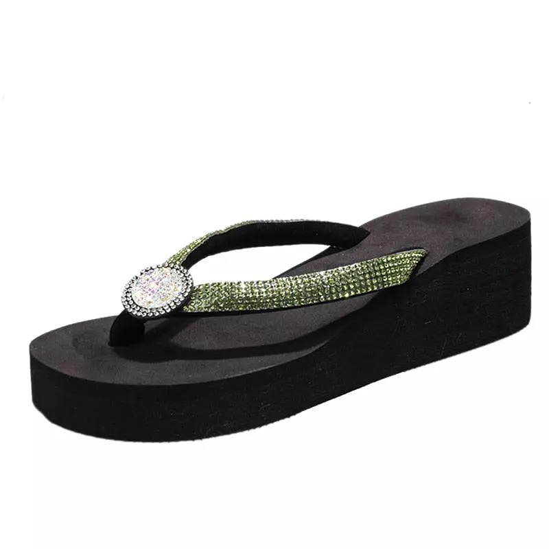 Slip-on Wedge Slippers