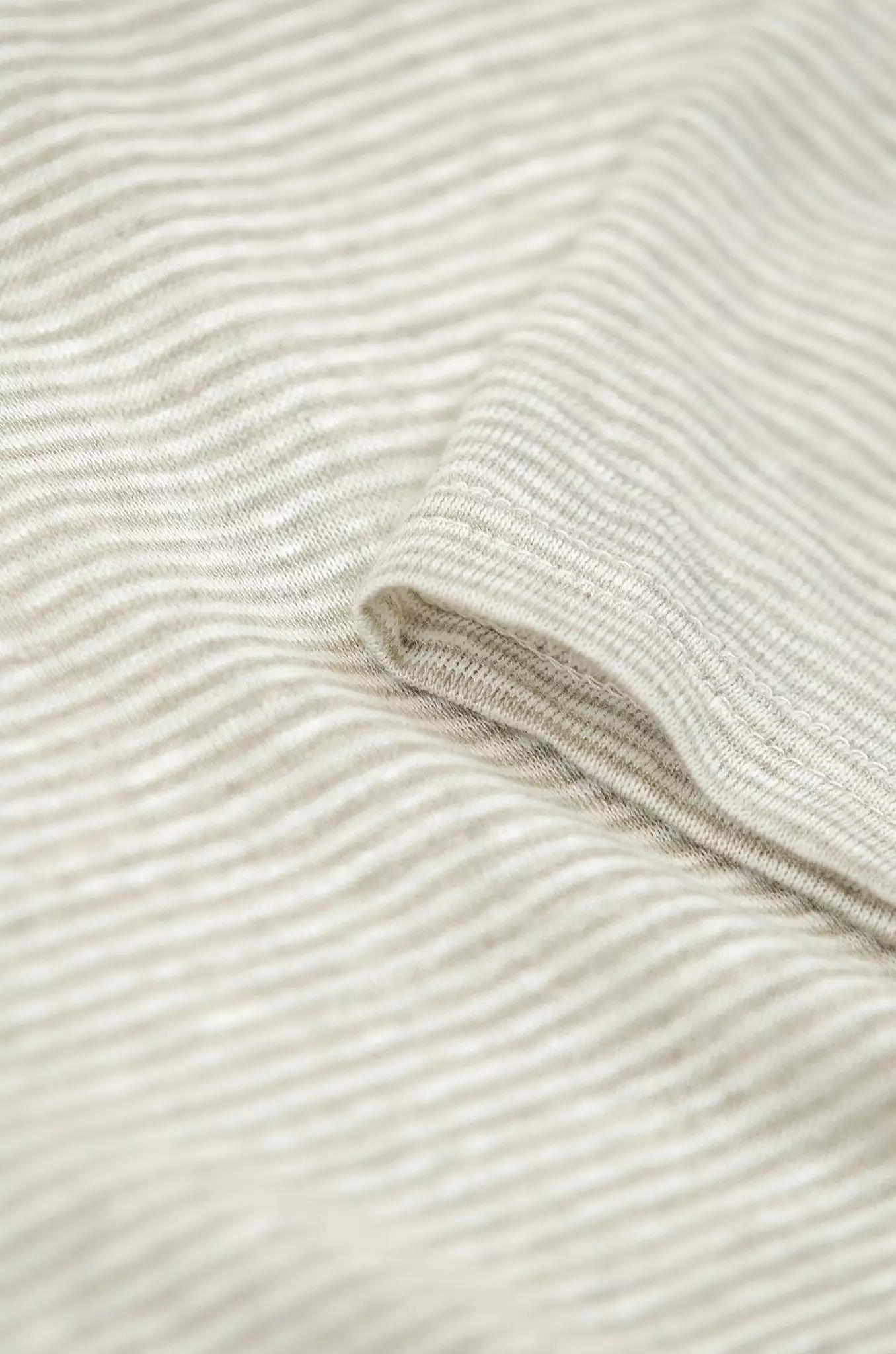 Soft-striped jersey Elie long-sleeved t-shirt in cream