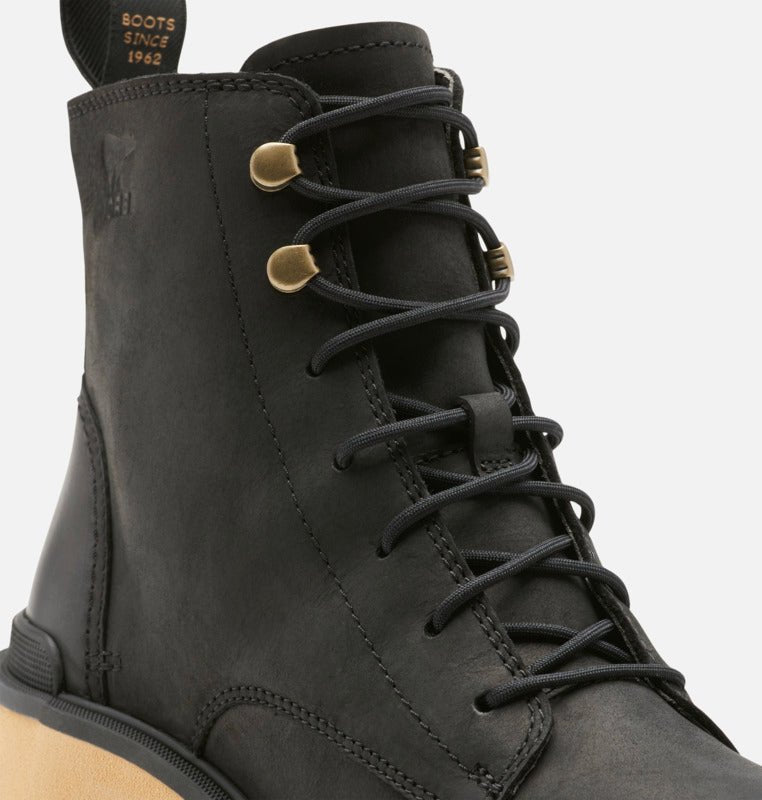 Sorel Hi-Line Heel Lace Black Tawny Buff