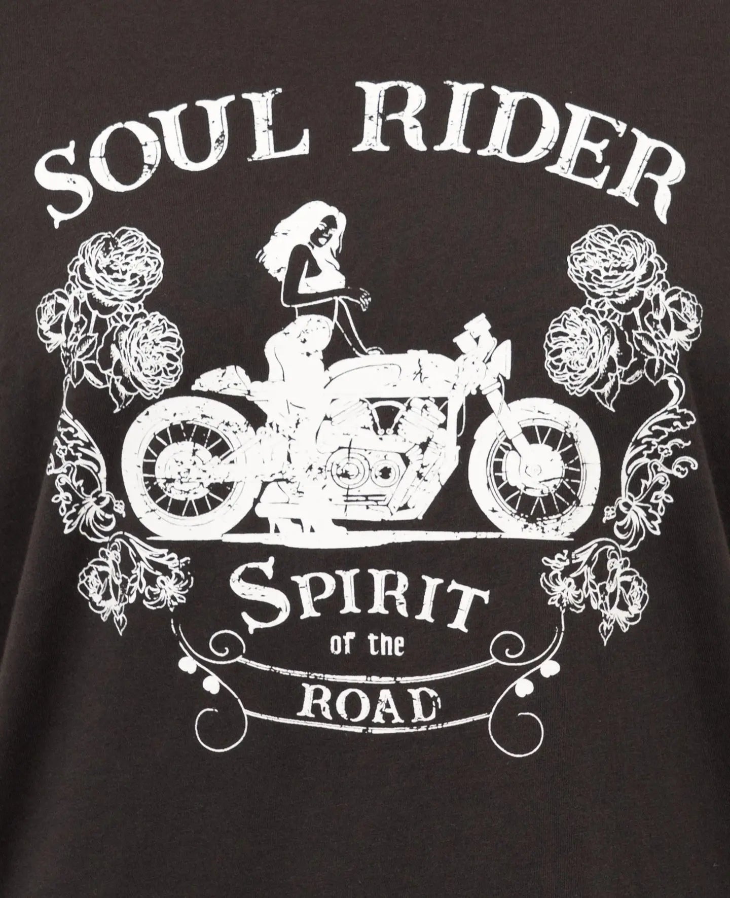 Soul Rider Retro T-Shirt - Black