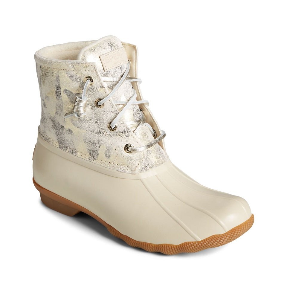 Sperry Women's Metallic Camo Ivory