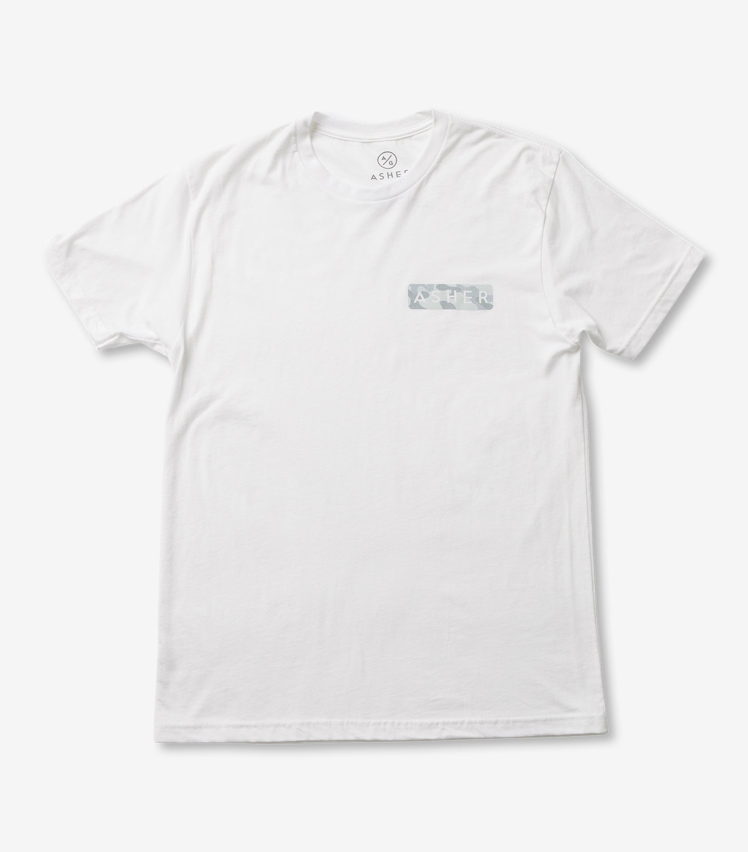 SS Name Tag Tee - Snow T-Shirt