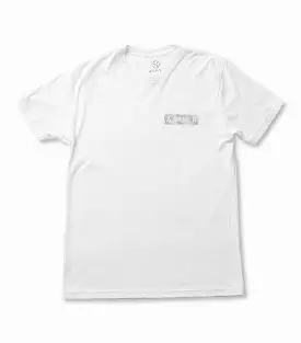 SS Name Tag Tee - Snow T-Shirt