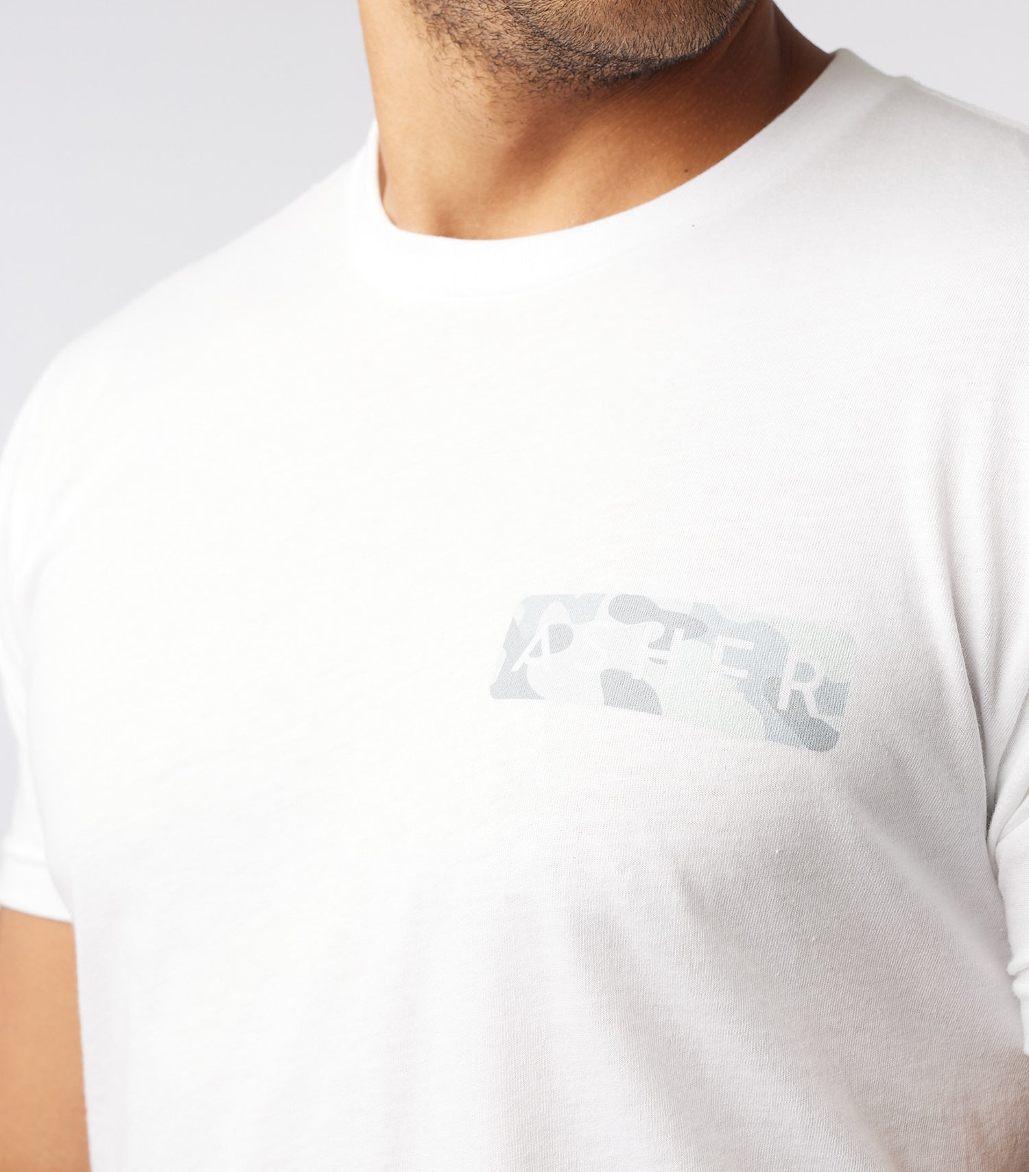 SS Name Tag Tee - Snow T-Shirt