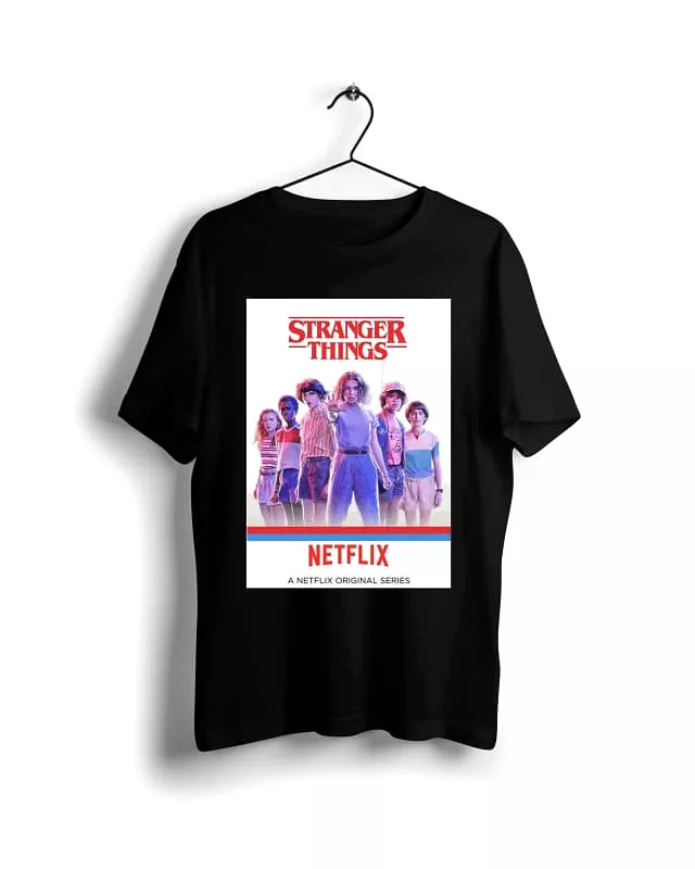 Stranger Things T-shirt Black