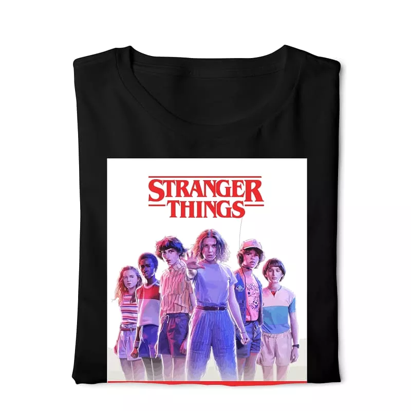 Stranger Things T-shirt Black