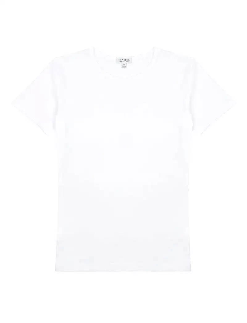 Sunspel Classic White T-Shirt for Women