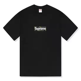 Supreme Black Camo Box Logo T Shirt FW23