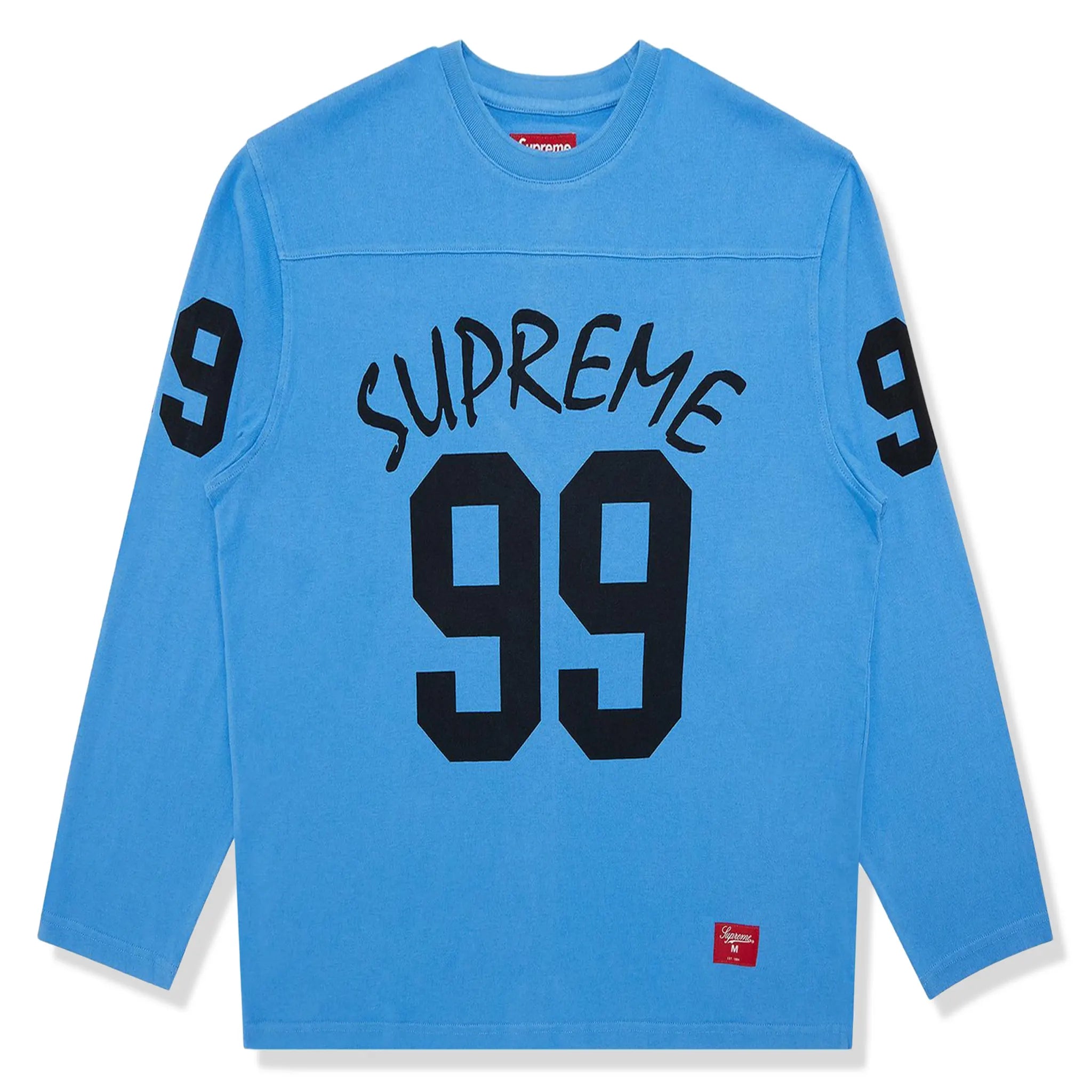 Supreme Blue Football T Shirt