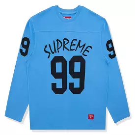 Supreme Blue Football T Shirt