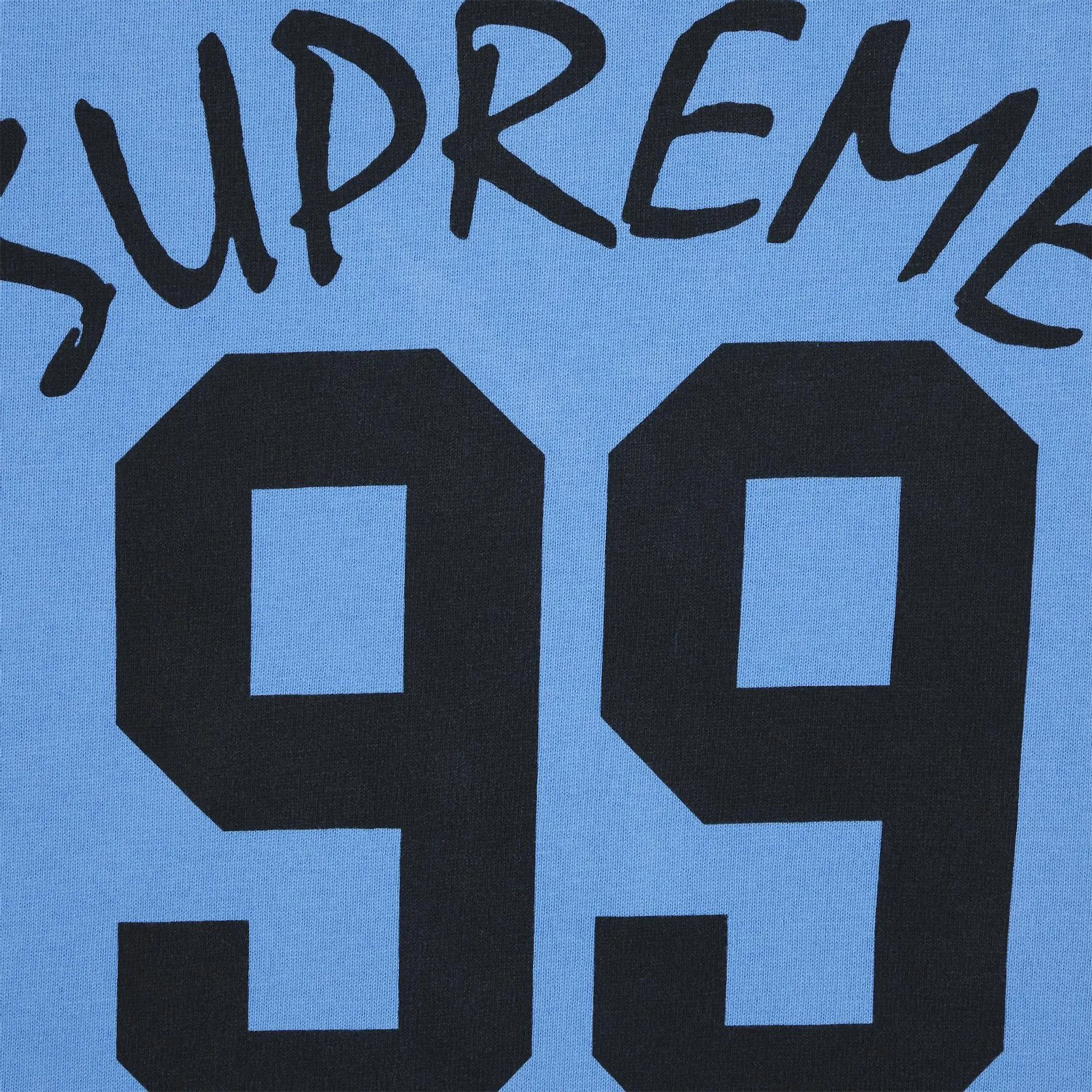 Supreme Blue Football T Shirt