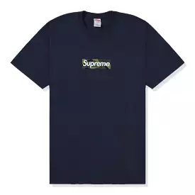 Supreme Navy Camo Box Logo T-Shirt