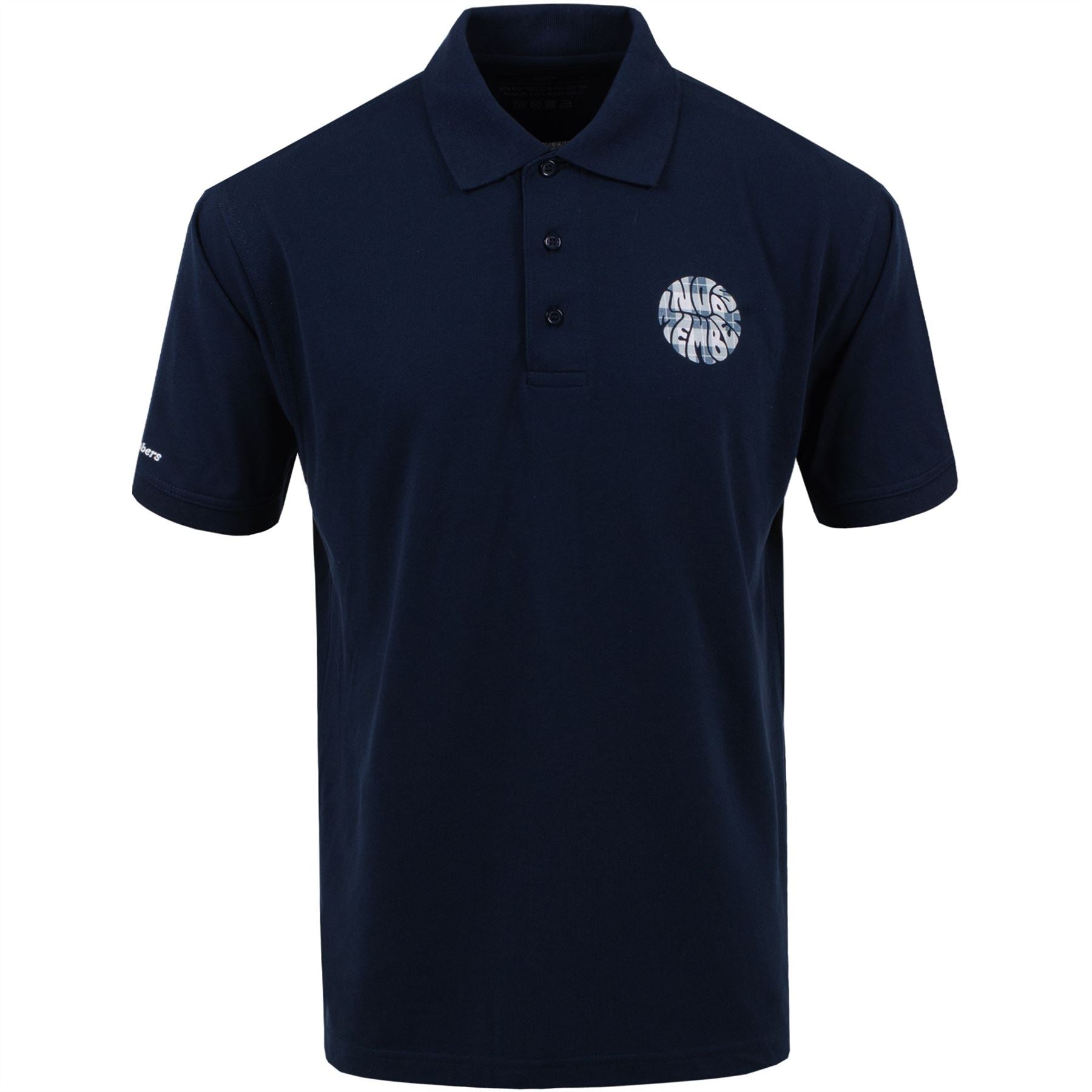 Tartan Logo Limited Edition Polo Navy Autumn/Winter 2022