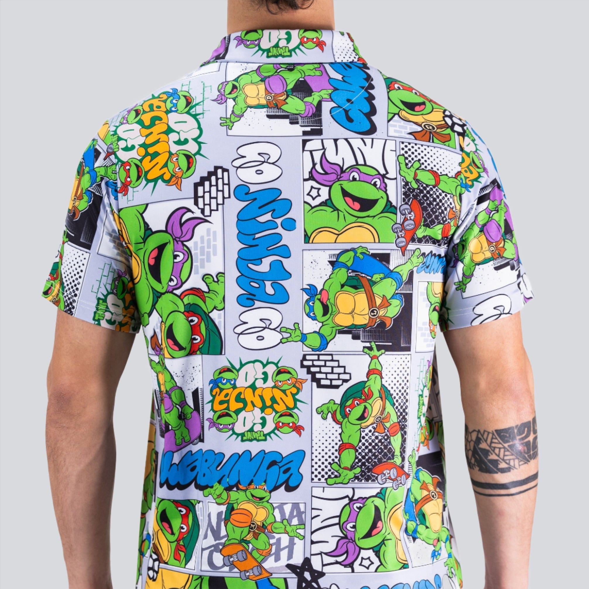 Teenage Mutant Ninja Turtles Comic Strip Polo-shirt