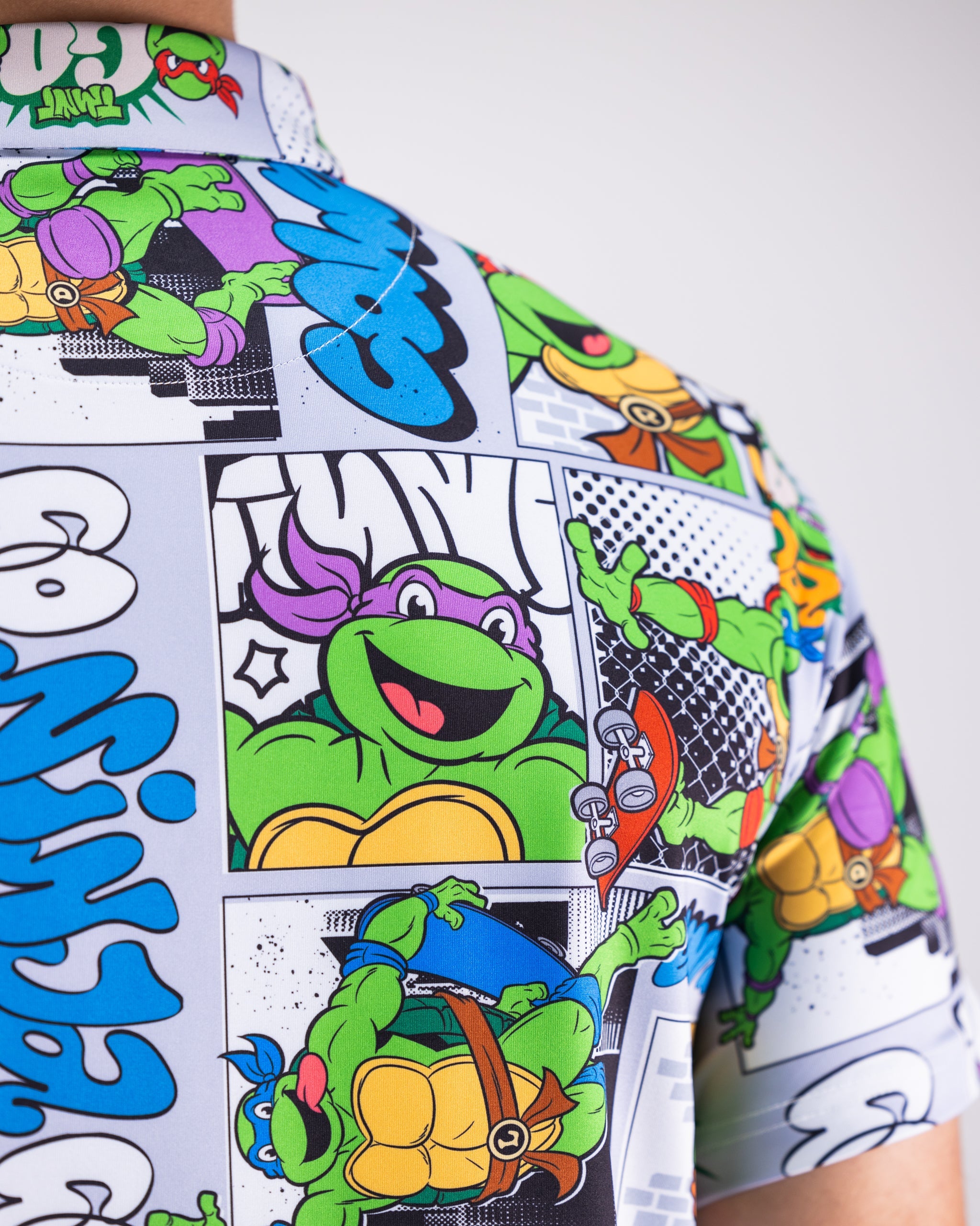 Teenage Mutant Ninja Turtles Comic Strip Polo-shirt