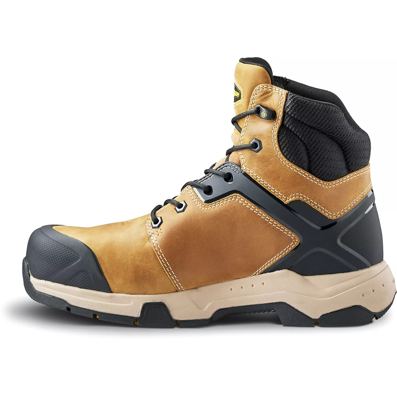 Terra Carbine 6 Composition Toe Waterproof Safety Work Boot - Wheat