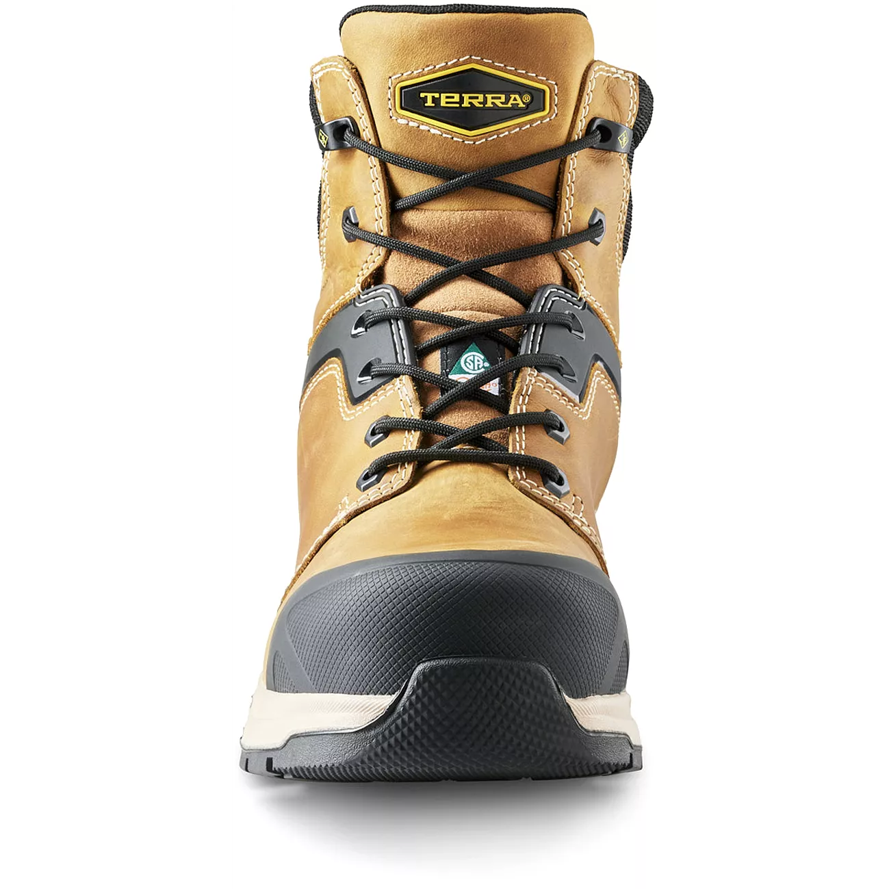 Terra Carbine 6 Composition Toe Waterproof Safety Work Boot - Wheat