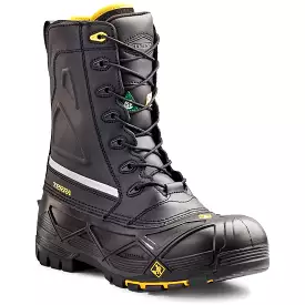 Terra Men's Crossbow Waterproof Winter Safety Work Boot - Black.