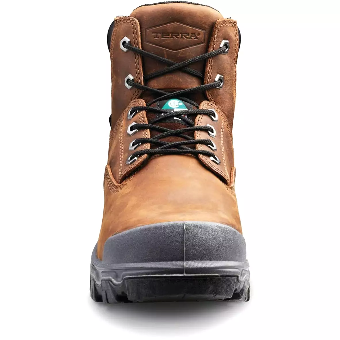 Terra Men's Sentry 2020 Work Boot - Brown, Waterproof, Comp Toe, R4NWBN