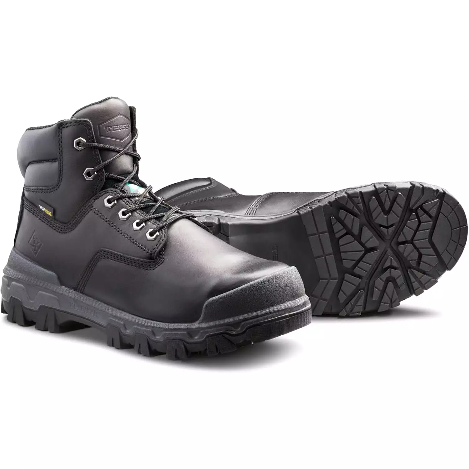 Terra Sentry 2020 Men's Black Safety Work Boot with Waterproof Comp Toe