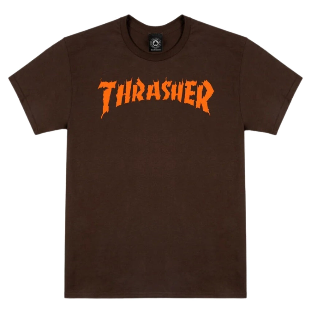 Thrasher Burn It Down Neckface Tee - Buy Online Now for the Best Price.