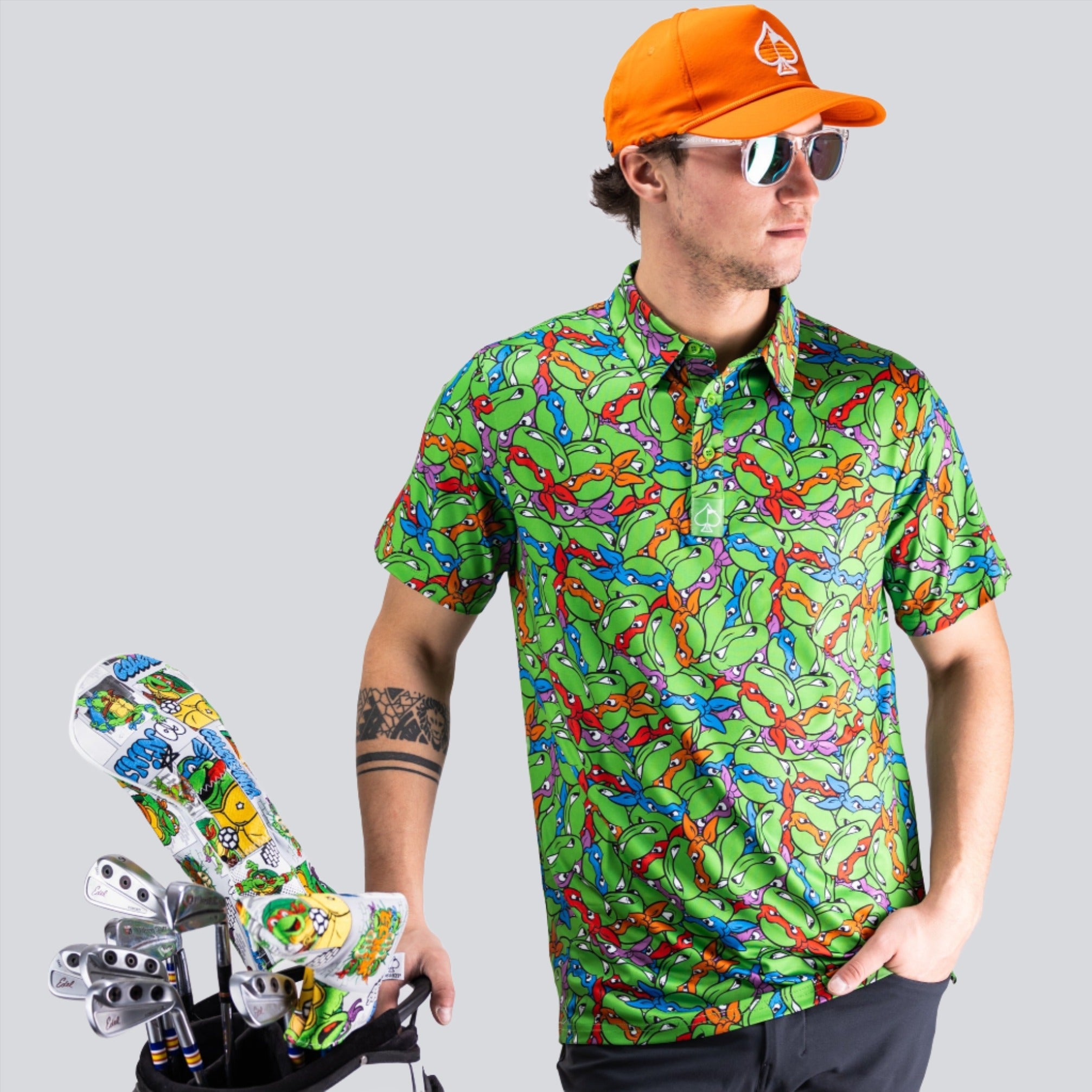 TMNT Mean Green Polo - Shop Now!