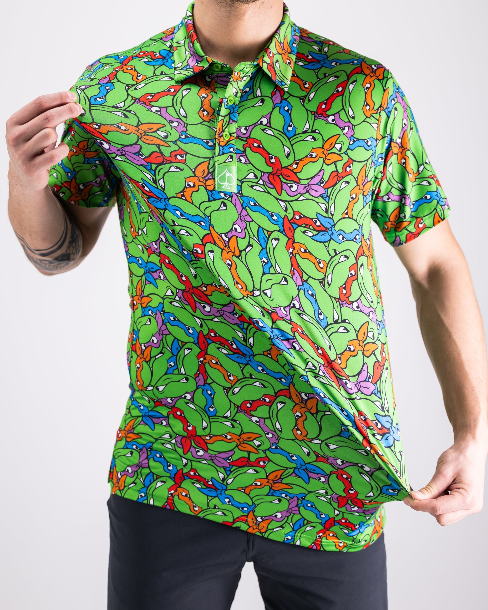 TMNT Mean Green Polo - Shop Now!