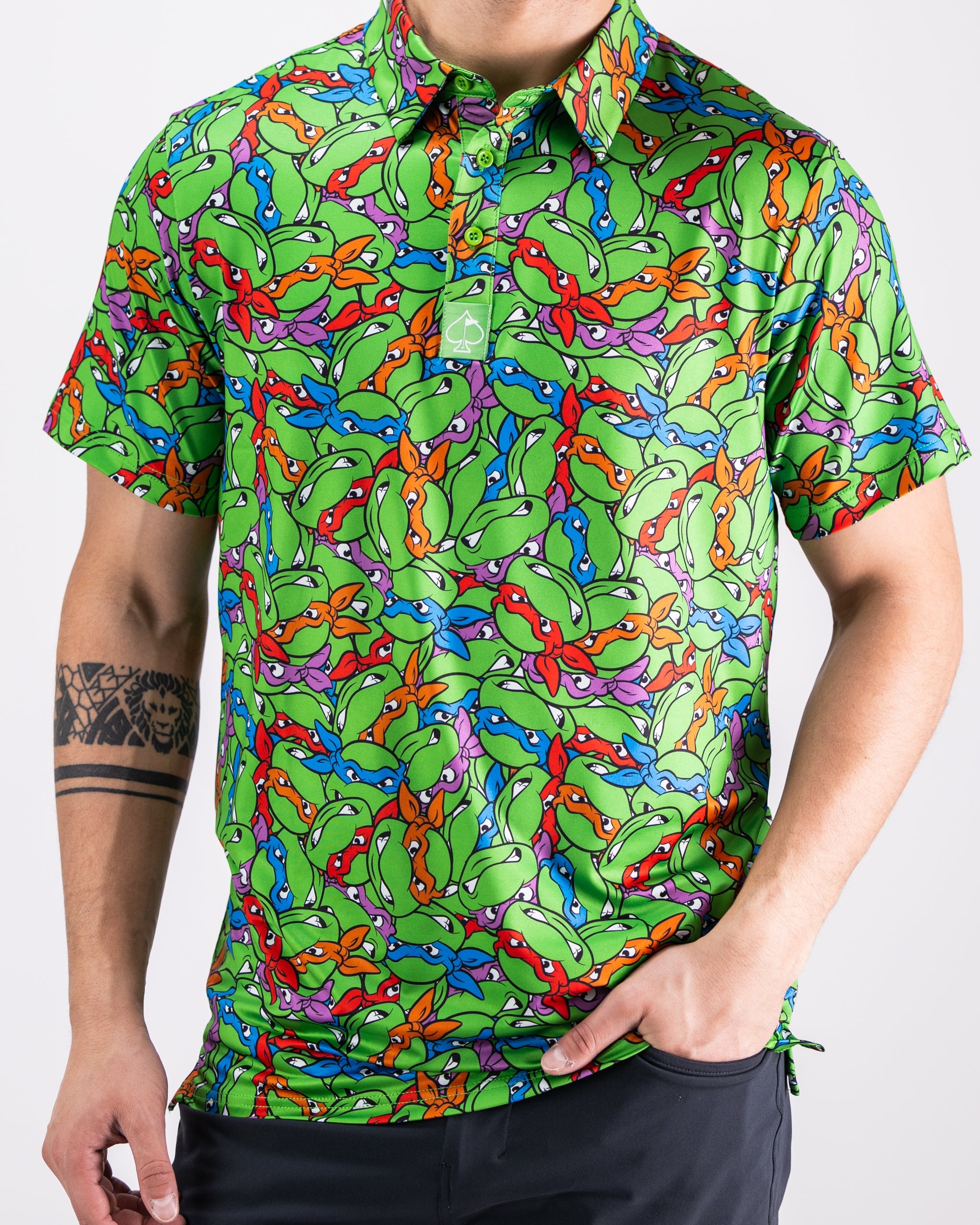 TMNT Mean Green Polo - Shop Now!