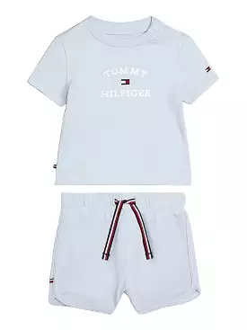 Tommy Hilfiger Logo T-Shirt and Shorts Set for Babies