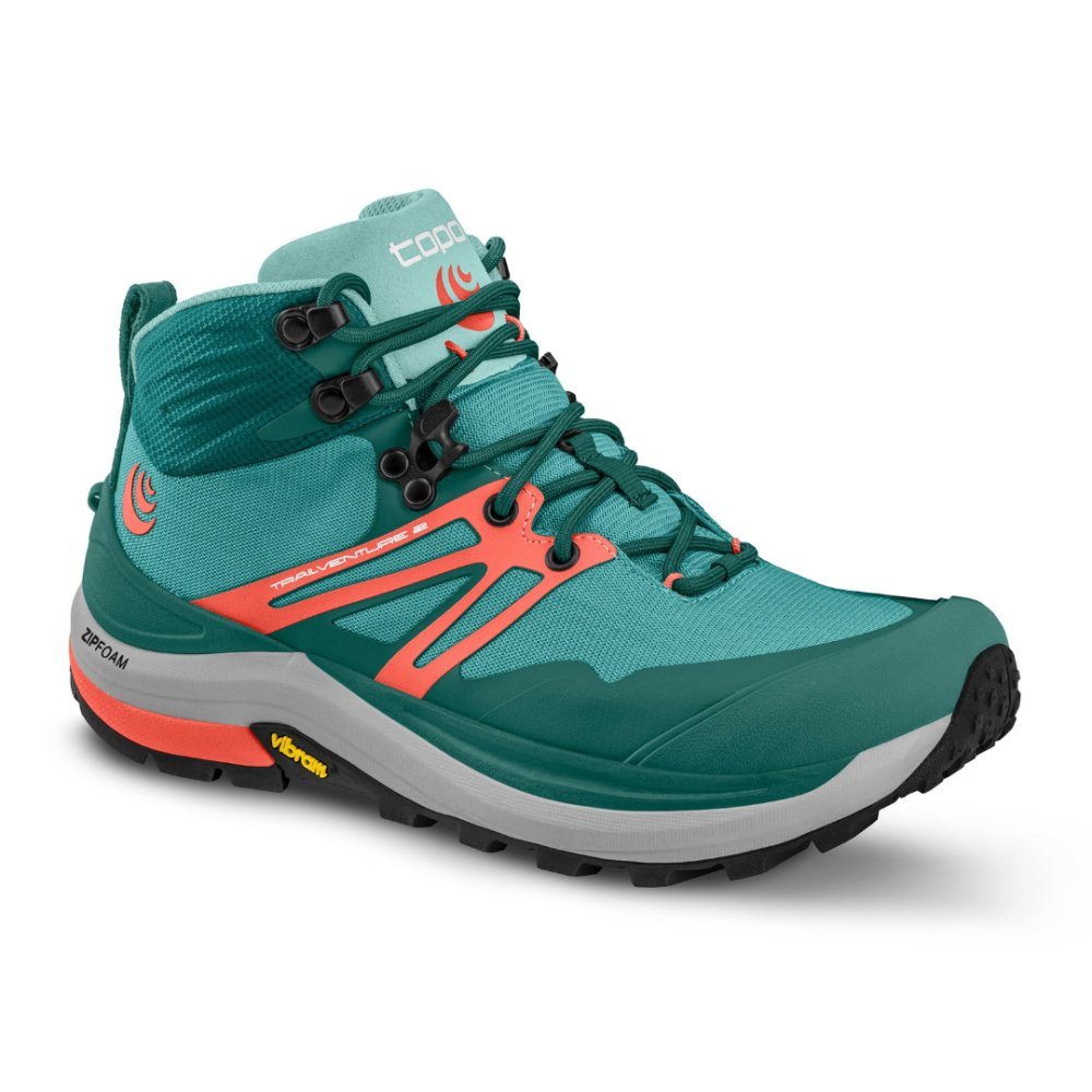 Topo Athletic Women's Trailventure 2 - Teal Coral shoes