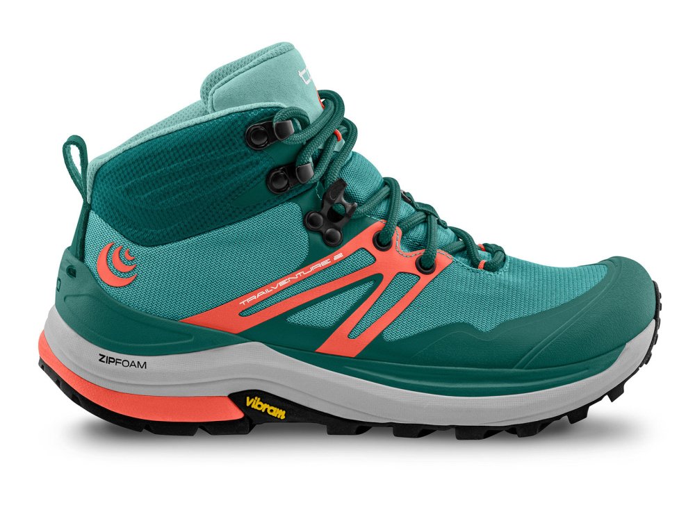 Topo Athletic Women's Trailventure 2 - Teal Coral shoes