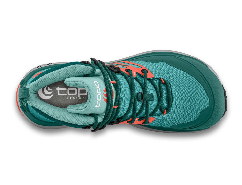 Topo Athletic Women's Trailventure 2 - Teal Coral shoes