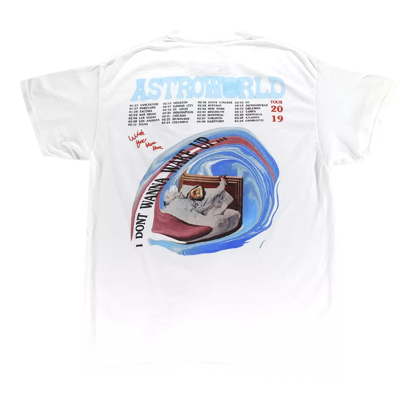 Travis Scott Astroworld T-shirt White