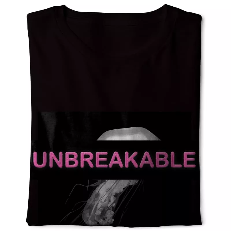 Unbreakable - Basic T-shirt black, Digital Graphics