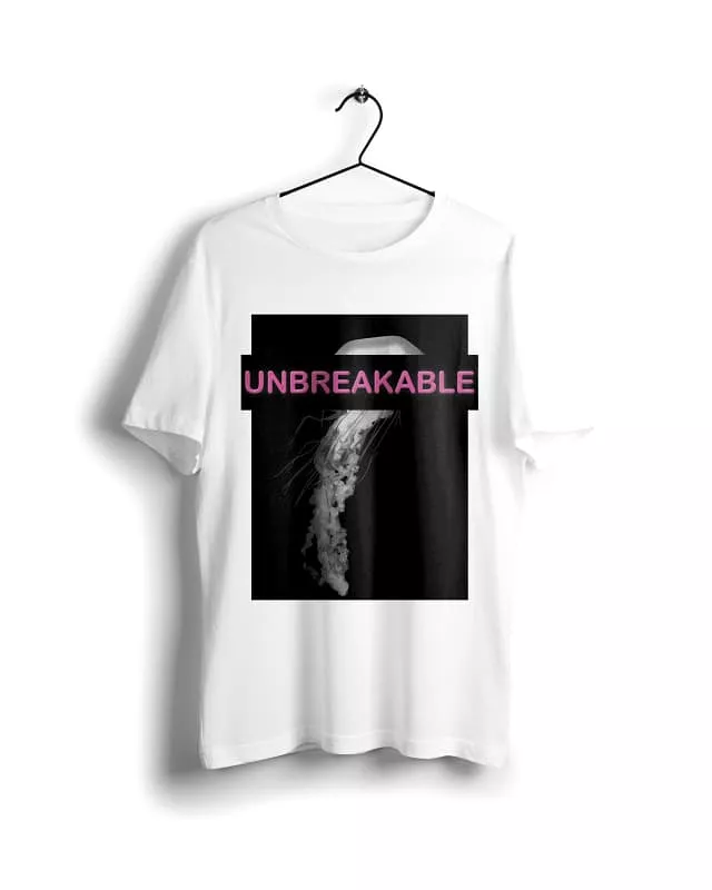 Unbreakable Digital Graphics T-shirt White