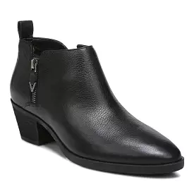 Vionic Cecily Black Leather Women's Shoes