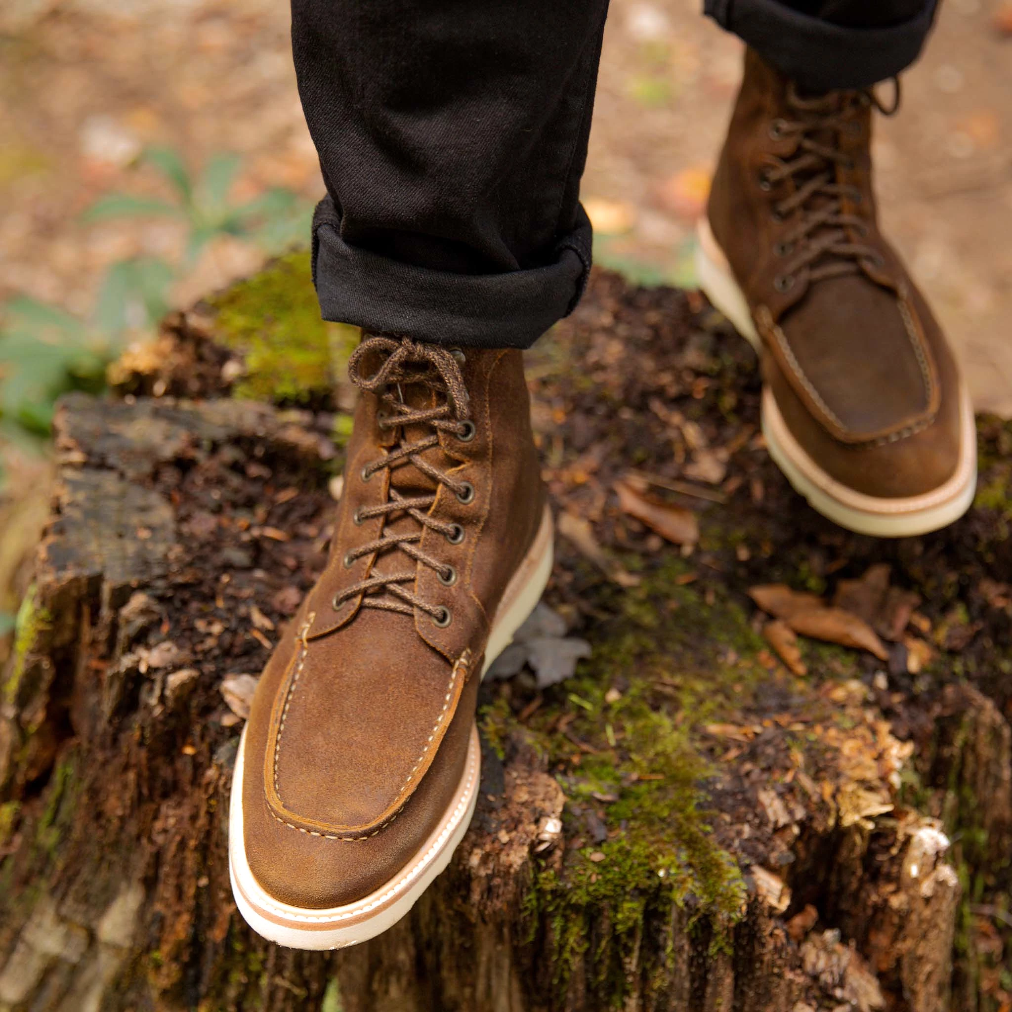 Waterproof Mateo Boot in Waxed Brown