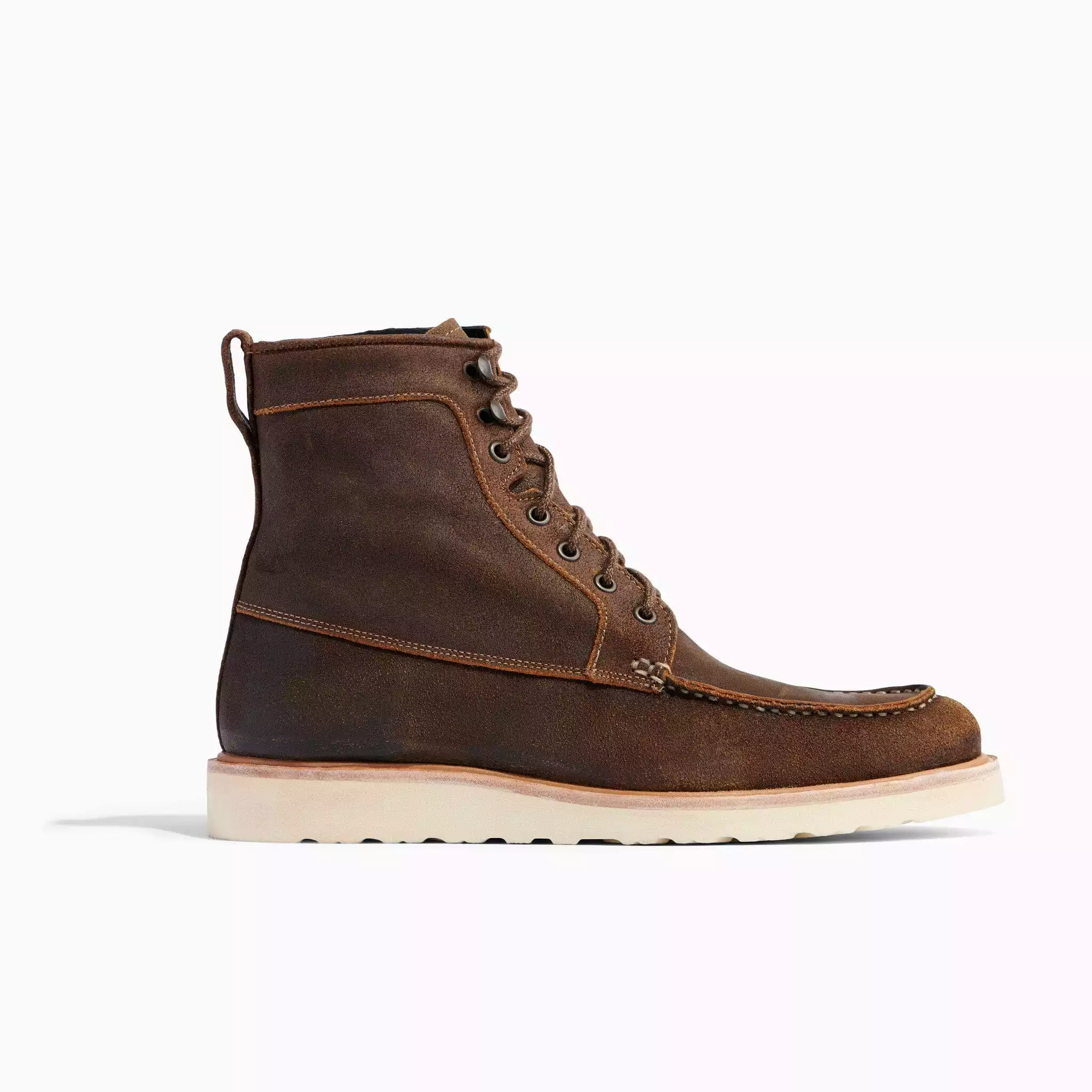 Waterproof Mateo Boot in Waxed Brown