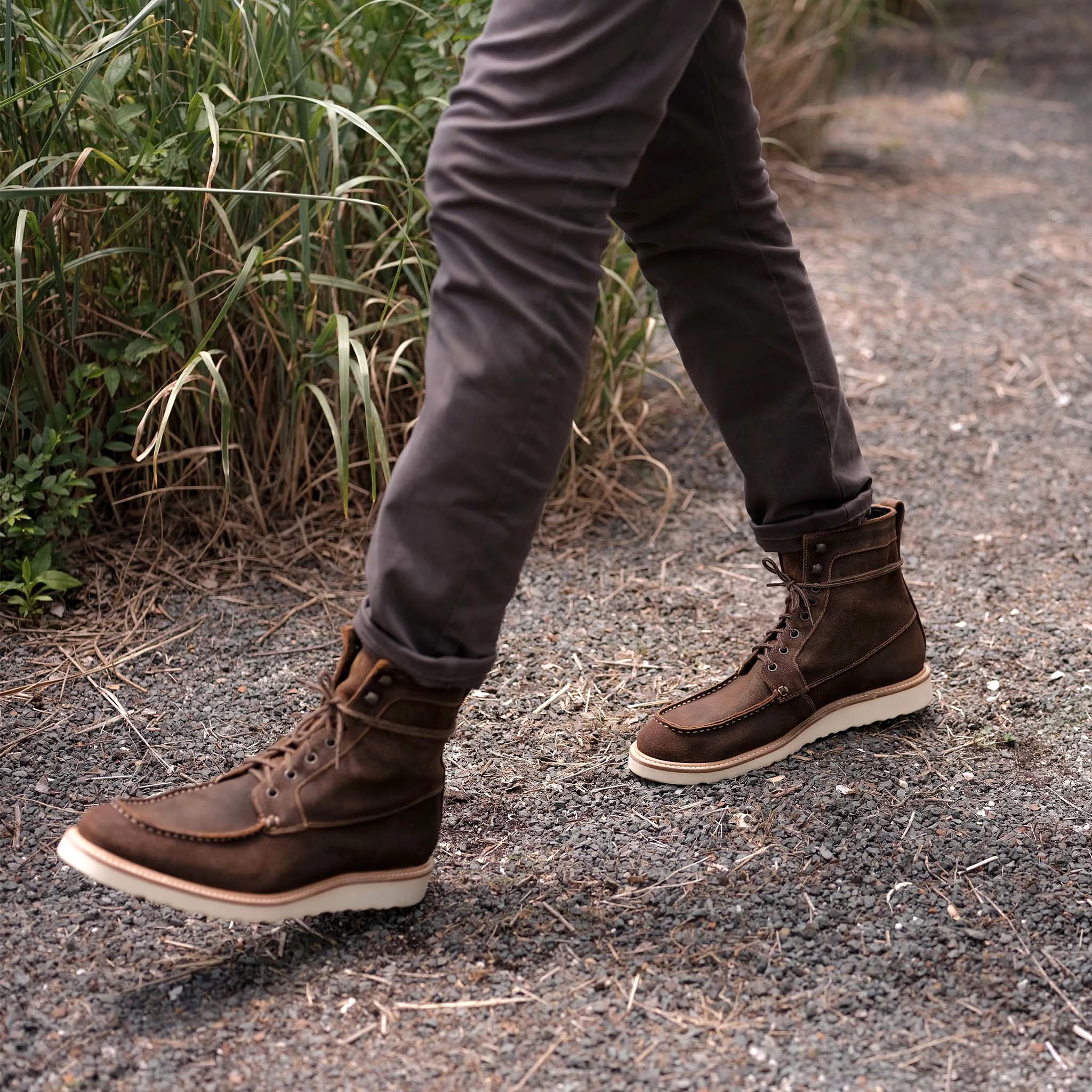 Waterproof Mateo Boot in Waxed Brown