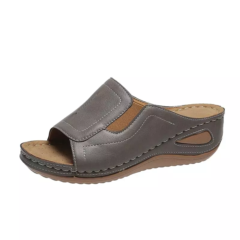 Wedge Slip-On Sandal Shoes