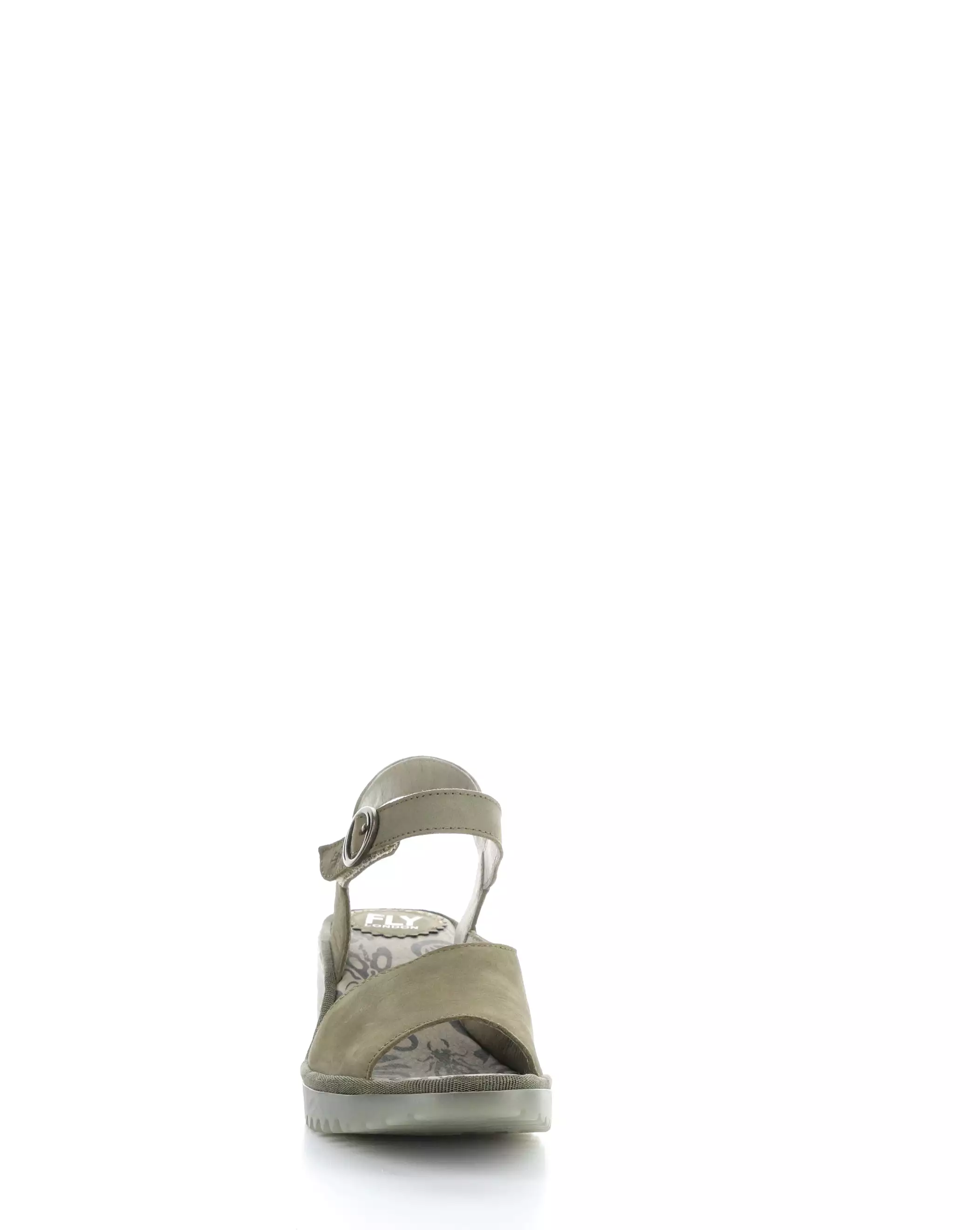 WELY439FLY 003 KHAKI Strapped Sandals