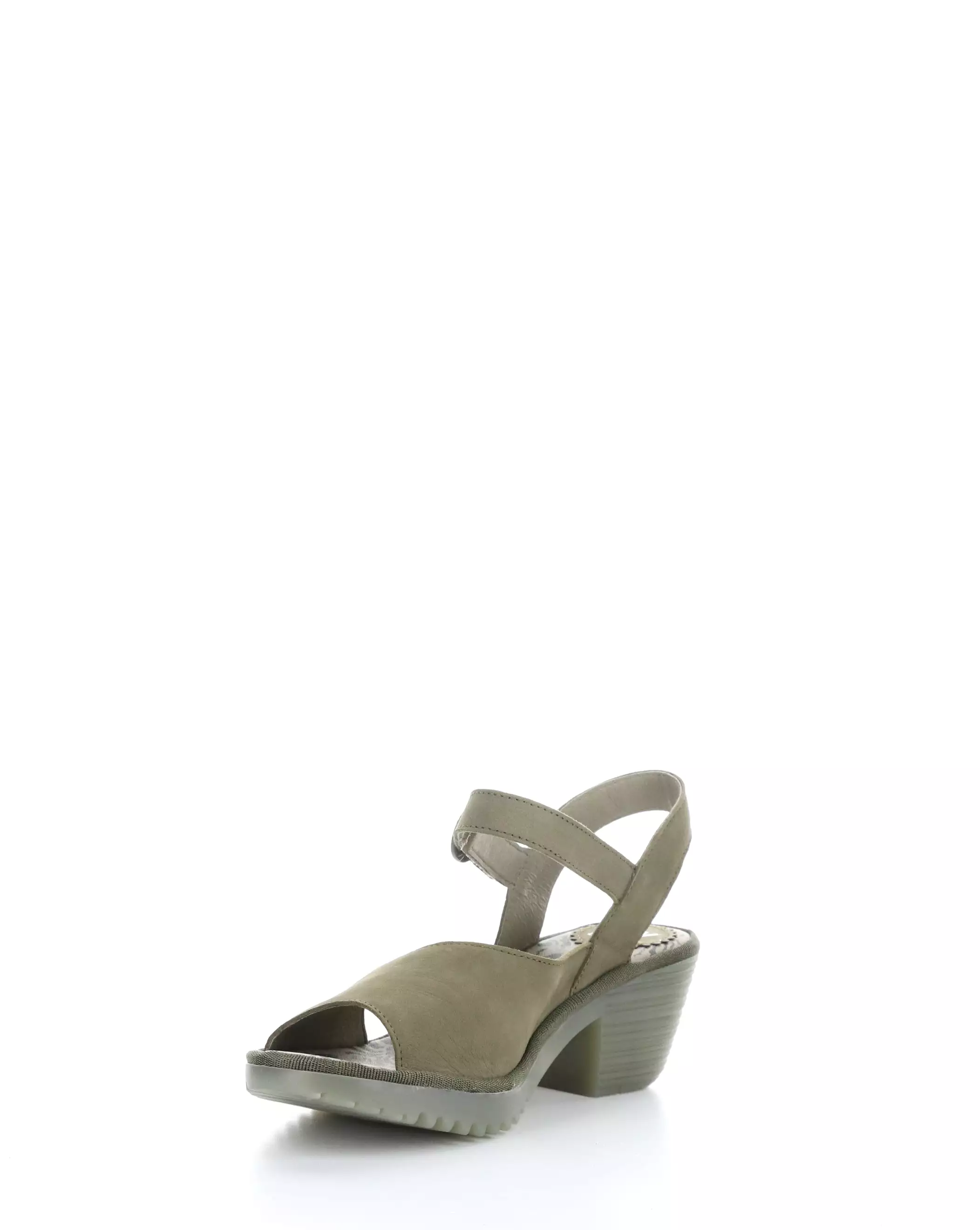 WELY439FLY 003 KHAKI Strapped Sandals